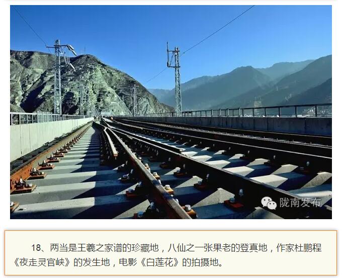 蘭渝鐵路最早由孫中山先生提出？在隴南，你不知道的事兒還有……
